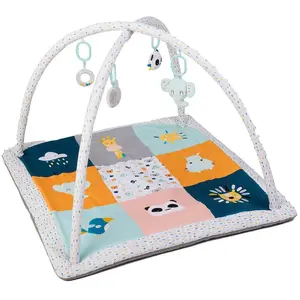 Eurekakids Baby-fitnessstudio Und Spielmatte Mit 3 Puppen