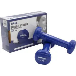 Softee Vinyl S Set 0.5kg Hantel Blau 0.5 kg Blau 0.5 kg günstig