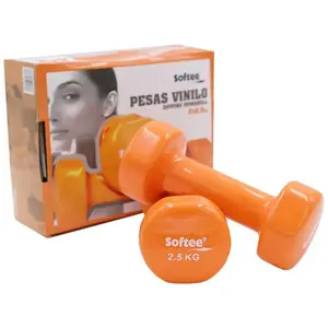 Softee Vinyl S Set 2.5kg Hantel Orange 2.5 kg Orange 2.5 kg günstig