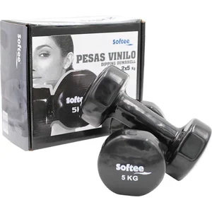 Softee Vinyl S Set 5kg Hantel Schwarz 5 kg Schwarz 5 kg günstig