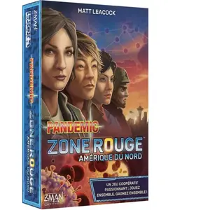 Asmodee Gesellschaftsspiele Z-man Games Pandemic Zone Rouge : Amérique...