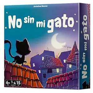 Asmodee Ohne Meine Katze Brettspiel Blau Kinder Blau One Size