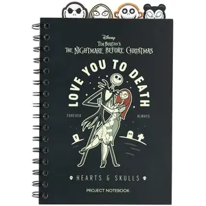 Nightmare Before Christmas Projekt Notizbuch A5 günstig