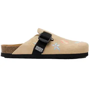 Clogs für Damen Kaotiko Cloggy Embro Beige 36 günstig