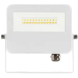 Sky 10W LED-Außenstrahler mit 3000K/4000K/5000K, 115° Farbtemperaturregelung, mattweiße Oberfläche - Beneito & Faure