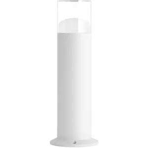 Tura 12W 3000K Mattweißer LED-Außenstrahler - IP65 IK06 Zylindrischer ...