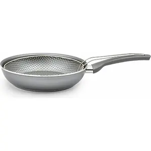 Bratpfanne mit Korb TM Home Ø 24 cm Aluminium