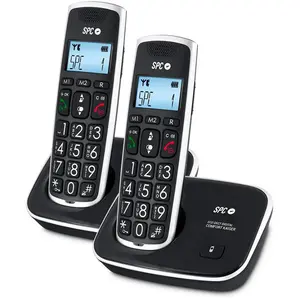 Spc Comfort Kaiser Duo Senior Schnurloses Festnetztelefon