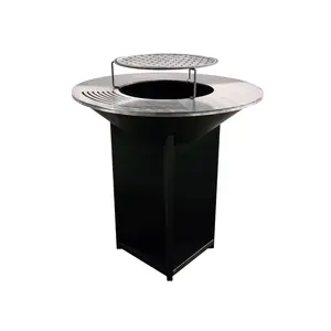 Purline EFP56B, Grill, Brennholz, Kamin, Gitter, Schwarz, Rund günstig