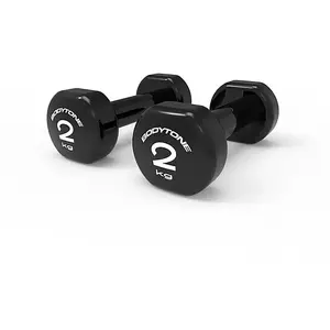 Bodytone V2 2kg Pvc-beschichtete Hantel 2 Einheiten 2 kg günstig