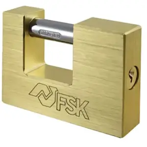 Ferrestock Fskcan190 Rechteckiges Vorhängeschloss 90 Mm günstig