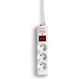 Salicru, Steckdosenleiste, SPS Safe 3 Active electrical protectors (3x, CEE 7/3, CEE 7/5, Typ 11, Typ 12, Typ 13, Typ 15, Typ 23, Typ 25, 1.50 m) günstig