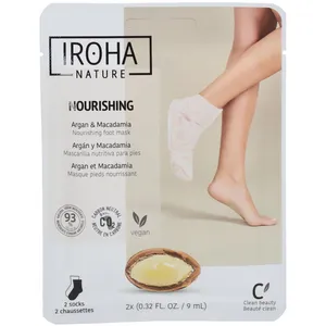 IROHA NATURE Pflegende Maskensocken mit Arganöl 18 ml günstig