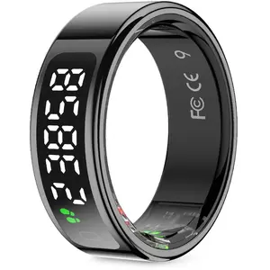 PRIXTON Smart Ring Orbyt Touch, Größe 11 (20.8 mm) | Ladecase, Schlafa...