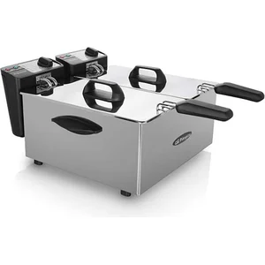 Orbegozo FDR 70, 7 l, Doppel, Edelstahl, 2000 W, 230 V, 50 Hz