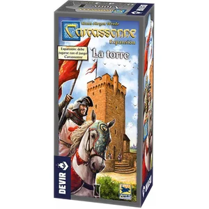 Devir Carcassonne Der Turm Brettspiel Silber Silber One Size