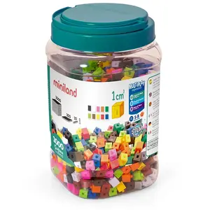 Miniland Spielzeugwürfel 1 Cm 1000 Einheiten