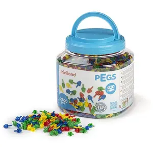 Miniland Pegs Grundschule 10 Mm 2600 Einheiten
