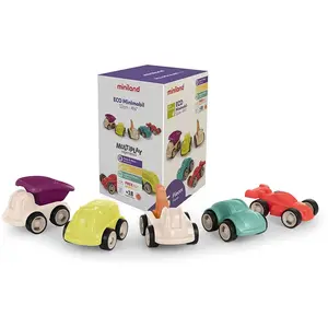 Miniland Echo Minimobil 12 Cm 5 Einheiten