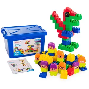 Miniland Super Blocks Bauspiel 96 Einheiten