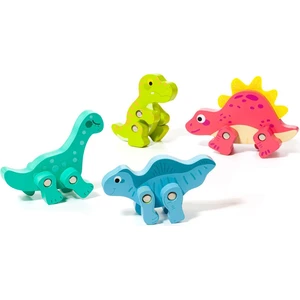 Molto Dinosaurier-set Aus Holz