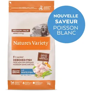 Nature’s Variety Original Medium Adult Fisch  3 kg   Getreidearm