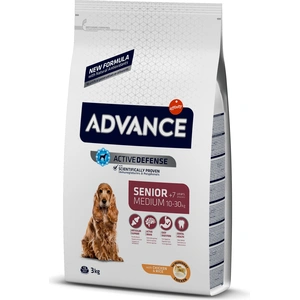 ADVANCE Medium Senior - Trockenfutter für ältere Hunde mittlerer Rasse...