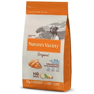 Nature´s Variety Origin Adult Mini Salmon 1.5kg Hundefutter
