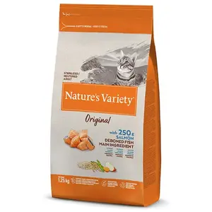 Nature´s Variety Origin Feline Adult Sterilized Lachs Katzenfutter 1.2...
