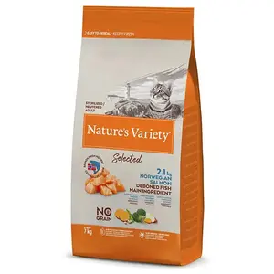Nature´s Variety Selec Adult Steril Salmon 7kg Katzenfutter