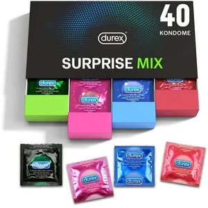 durex Kondome Mix Kondome-Mischpackung - 40 Kondome - Durex Suprise günstig