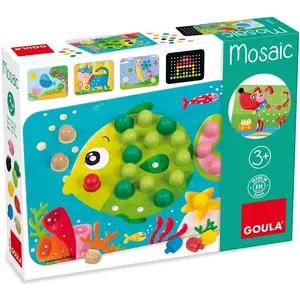 Goula - Mosaik, 3 Jahr(e), Karton, Holz, Mehrfarbig