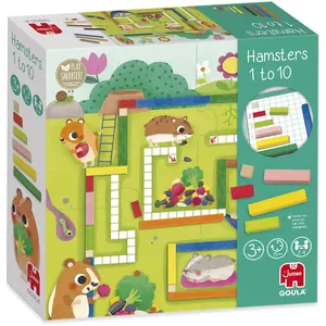 Jumbo GOULA - Hamster 1 to 10, Brettspiel, Lernen, 3 Jahr(e), 15 min, ...