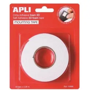 Apli, Klebeband, Tape Adhesive Foam Double Aperture 19mm x 2.28m (19 mm) günstig