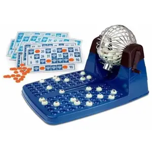 Gesellschaftsspiele Bingo Lotto Luxus mit 48 Karten Chicos 8x31x24 cm