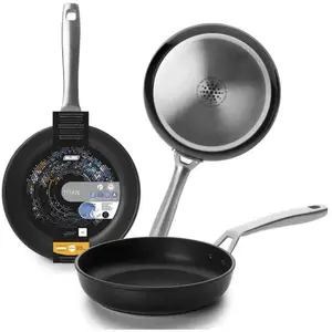 Ibili Titan 24 Cm Bratpfanne Silber Silber One Size