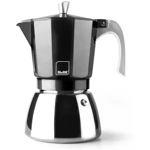 Ibili Elba Black Kaffeemaschine 6 Tassen