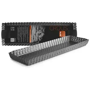 Ibili Perforierte Crous Rechteckform 35x11