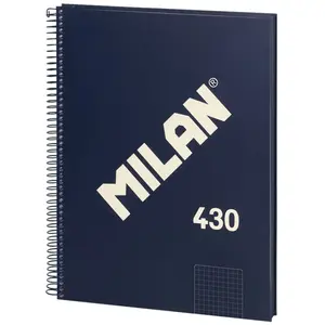Milan Notizbuch Mit Metallischer Spiralrasterpapier 80 A4-blätter 1918... günstig