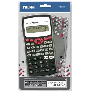 Milan Schwarzer Wissenschaftlicher Taschenrechner M240 Mit Blisterverp...