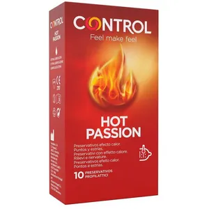 Control - Hot Passion - Préservatifs chauffants avec picots 10 ct günstig