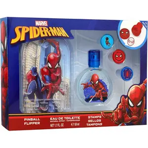 Kinderparfüm Air-Val SPIDERMAN EDT 50+PINBALL EDT 50 ml 3 Stücke