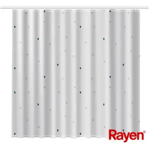 Rayen, Duschvorhang, Duschvorhang 180 x 200 cm (180 x 200 cm) günstig