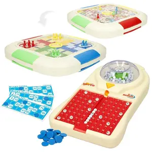 Colorbaby 3 In 1 Parchis-oca Und Elektronisches Bingo Brettspiel