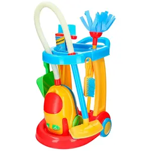 Colorbaby Mein Reinigungswagen Mit Staubsauger Simulations Spiel