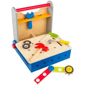 Colorbaby Faltbare Werkzeugkiste Aus Holz Spielen & Lernen