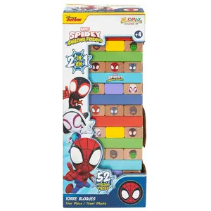 Woomax Sipdey Marvel Wood Domino Brettspiel Spanische Version