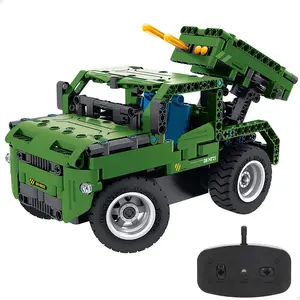 Im.master 2-in-1 Military Remote Control Car-364 Pcs Bauspiel