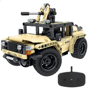 Im.master 2-in-1 Military Remote Control Car-370 Pcs Bauspiel