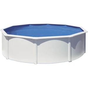 GRE Runder Stahlwandpool in Weiß KITPR453   Ø 460 x 120 cm, Komplettse...